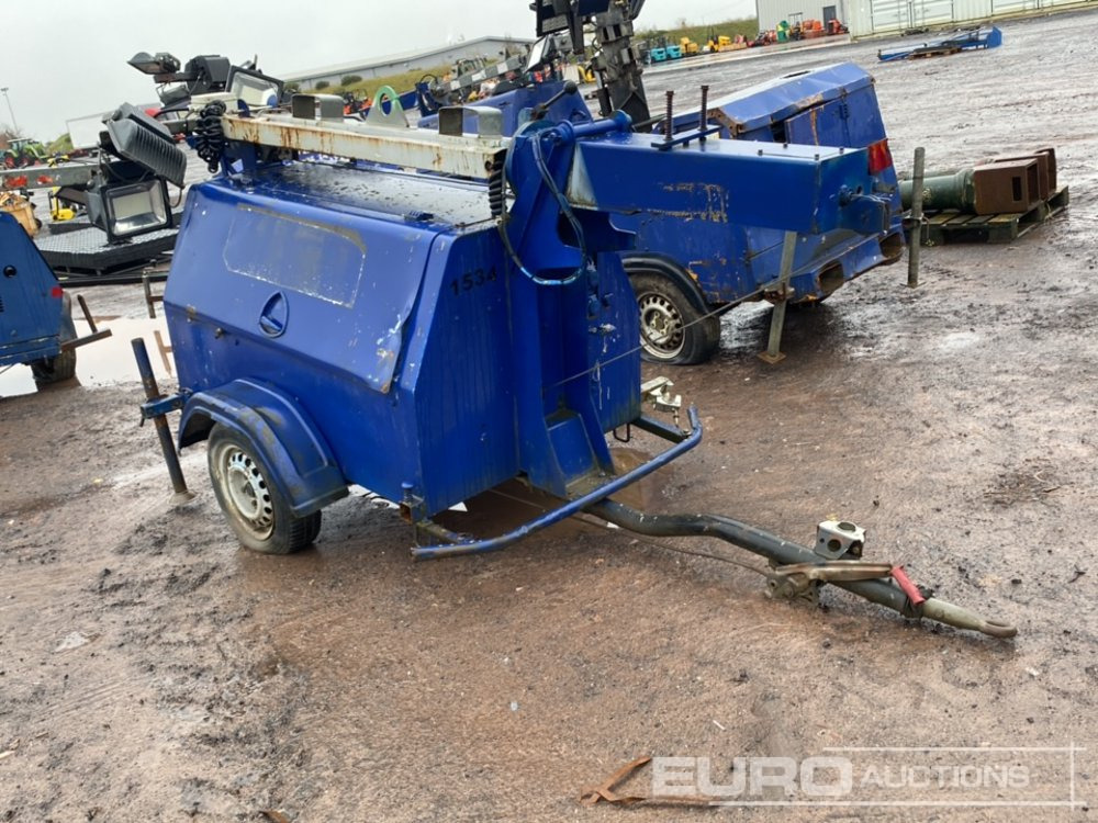 SMC Single Axle LED Lighting Tower, Kubota Engine - Torre de iluminación: foto 4 SMC Single Axle LED Lighting Tower, Kubota Engine - Torre de iluminación: foto 4