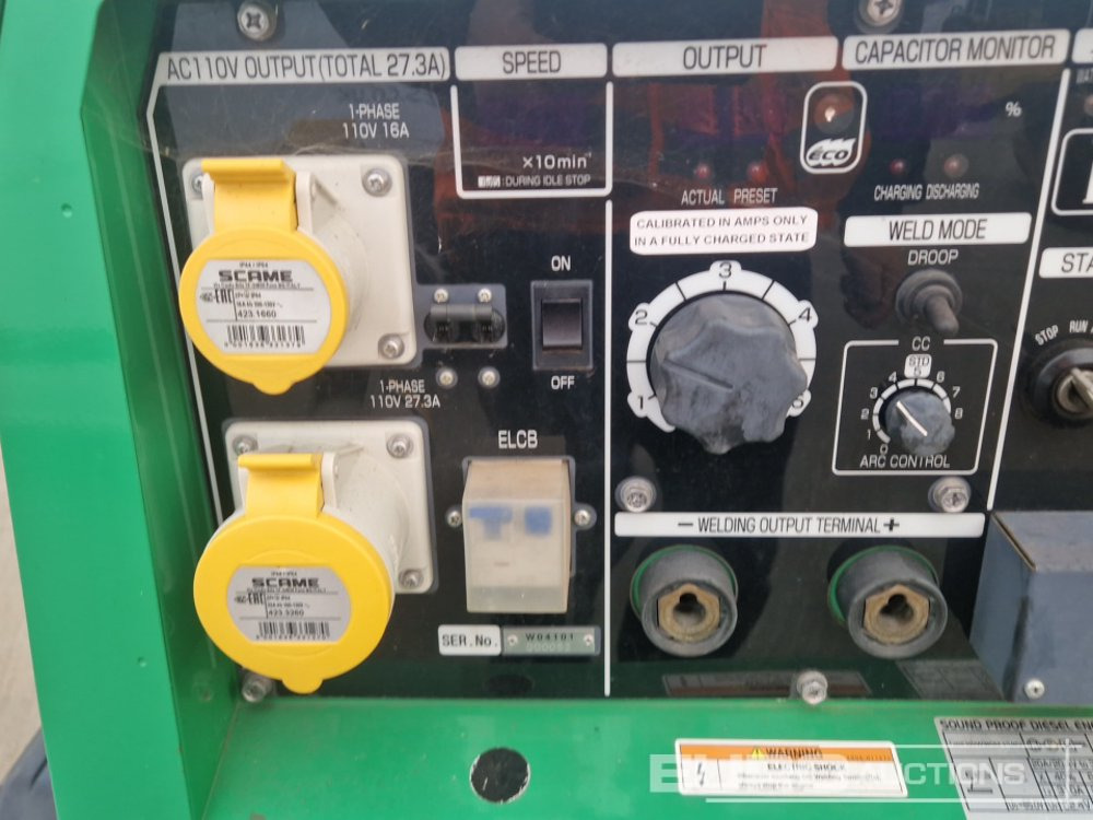 Generador industriale Shindaiwa 310A: foto 21