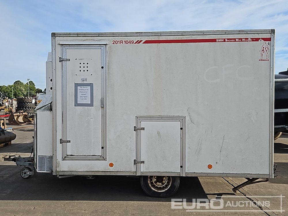 Single Axle Decontamination Trailer - Remolque porta maquinaria: foto 2 Single Axle Decontamination Trailer - Remolque porta maquinaria: foto 2