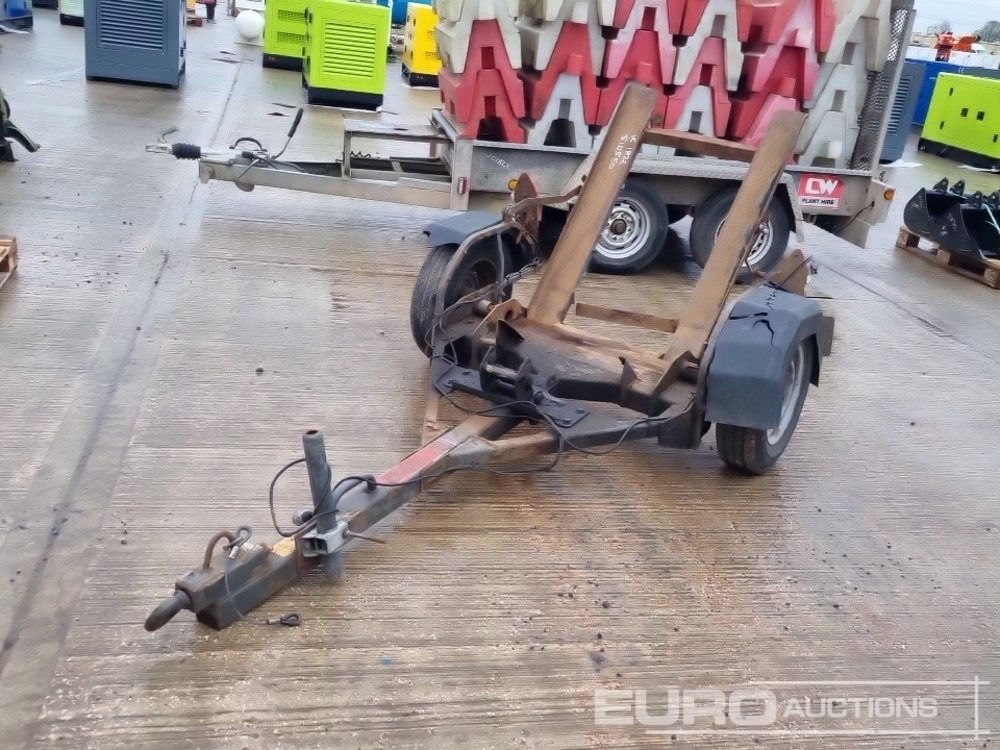 Single Axle Trailer to suit Pedestrian Roller - Construcción de carreteras: foto 1 Single Axle Trailer to suit Pedestrian Roller - Construcción de carreteras: foto 1