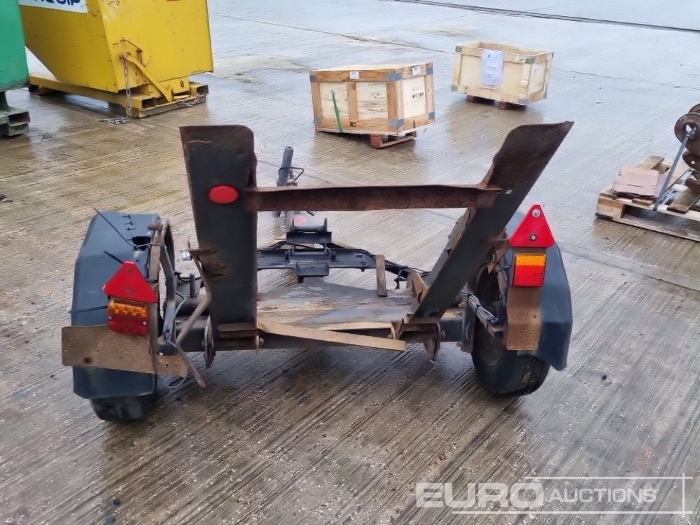 Single Axle Trailer to suit Pedestrian Roller - Construcción de carreteras: foto 4 Single Axle Trailer to suit Pedestrian Roller - Construcción de carreteras: foto 4