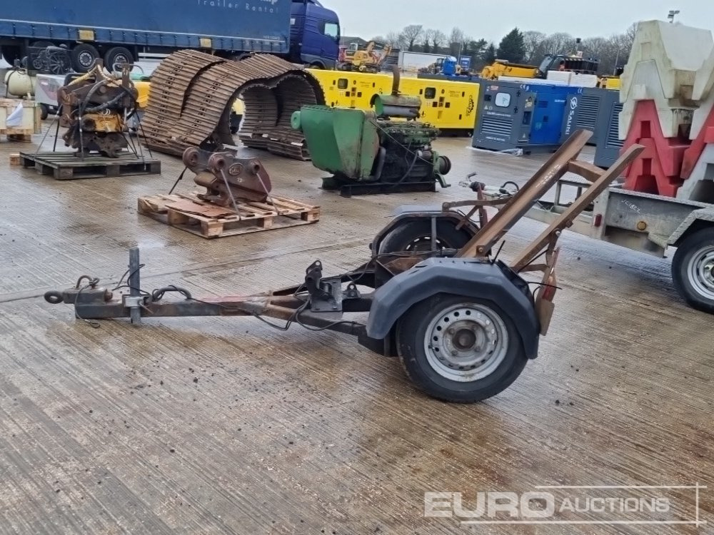Single Axle Trailer to suit Pedestrian Roller - Construcción de carreteras: foto 2 Single Axle Trailer to suit Pedestrian Roller - Construcción de carreteras: foto 2