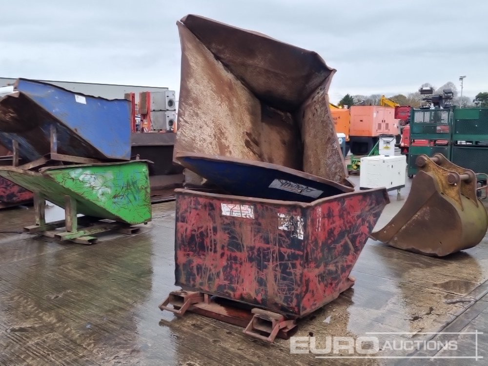 Skip to suit Forklift (2 of) - Contenedor basculante: foto 5 Skip to suit Forklift (2 of) - Contenedor basculante: foto 5