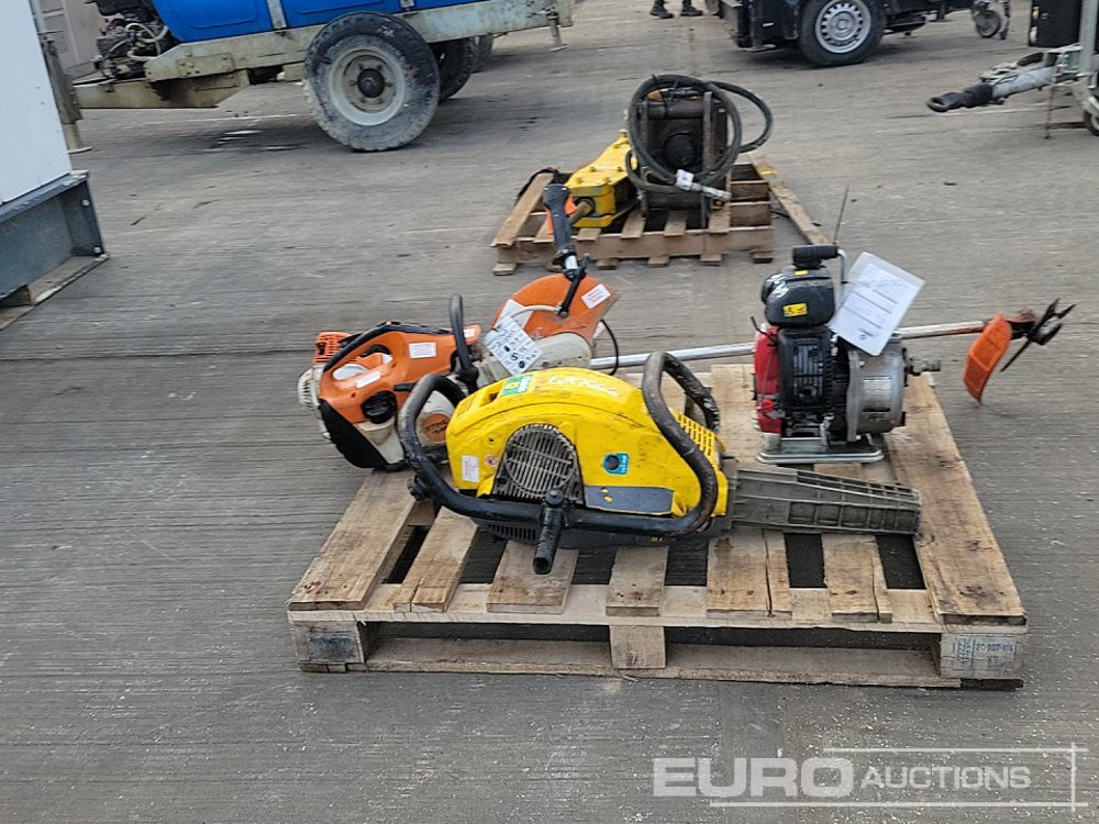Stihl Petrol Strimmer, Stihl TS410 Petrol Quick Cut Saw, Atlas Copco Petrol Hand Held Breaker, Petrol Fuel Transfer Pump, Honda Engine - Equipo de construcción: foto 2 Stihl Petrol Strimmer, Stihl TS410 Petrol Quick Cut Saw, Atlas Copco Petrol Hand Held Breaker, Petrol Fuel Transfer Pump, Honda Engine - Equipo de construcción: foto 2