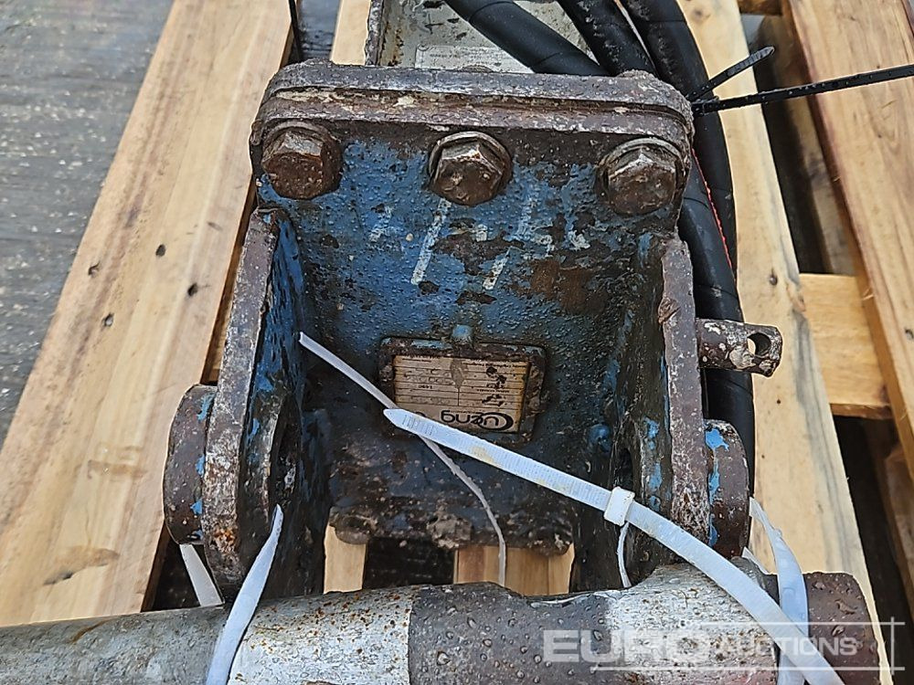 Martillo hidráulico Ueng QRB 330 Hydraulic Breaker 35mm Pin to suit Mini Excavator: foto 13