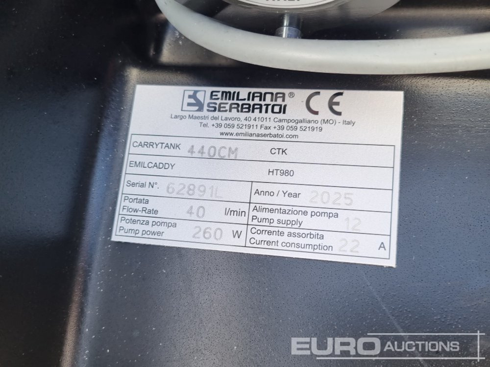Tanque de almacenamiento Unused 2025 Emiliana Serbatoi 440CM: foto 14