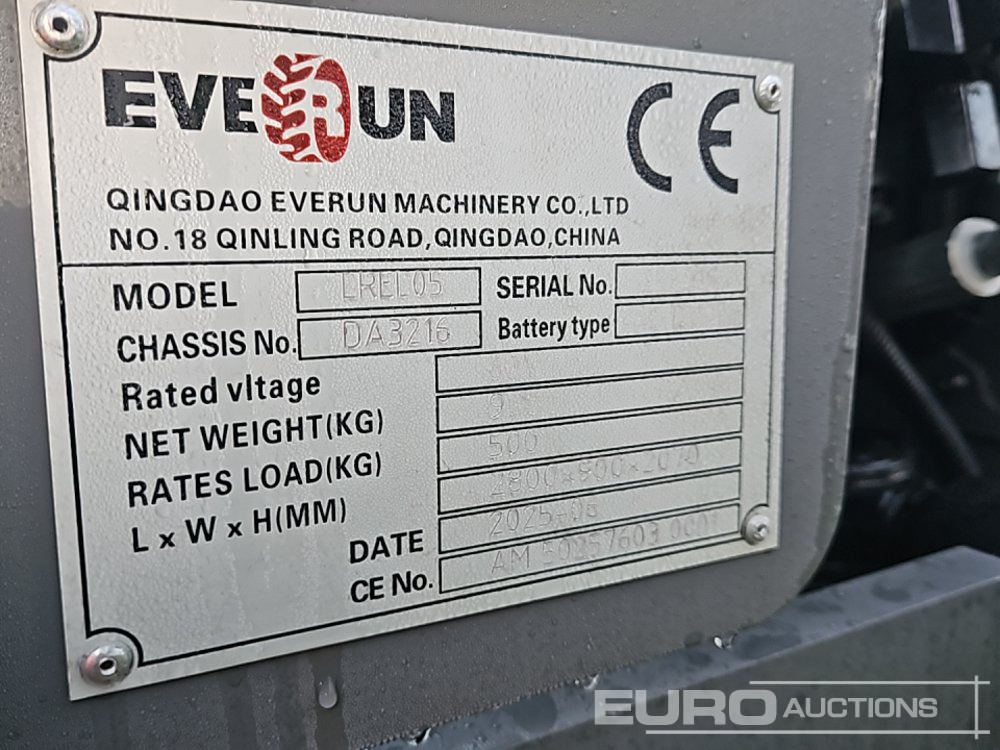 Cargadora de ruedas Unused 2025 Everun EREL05: foto 39