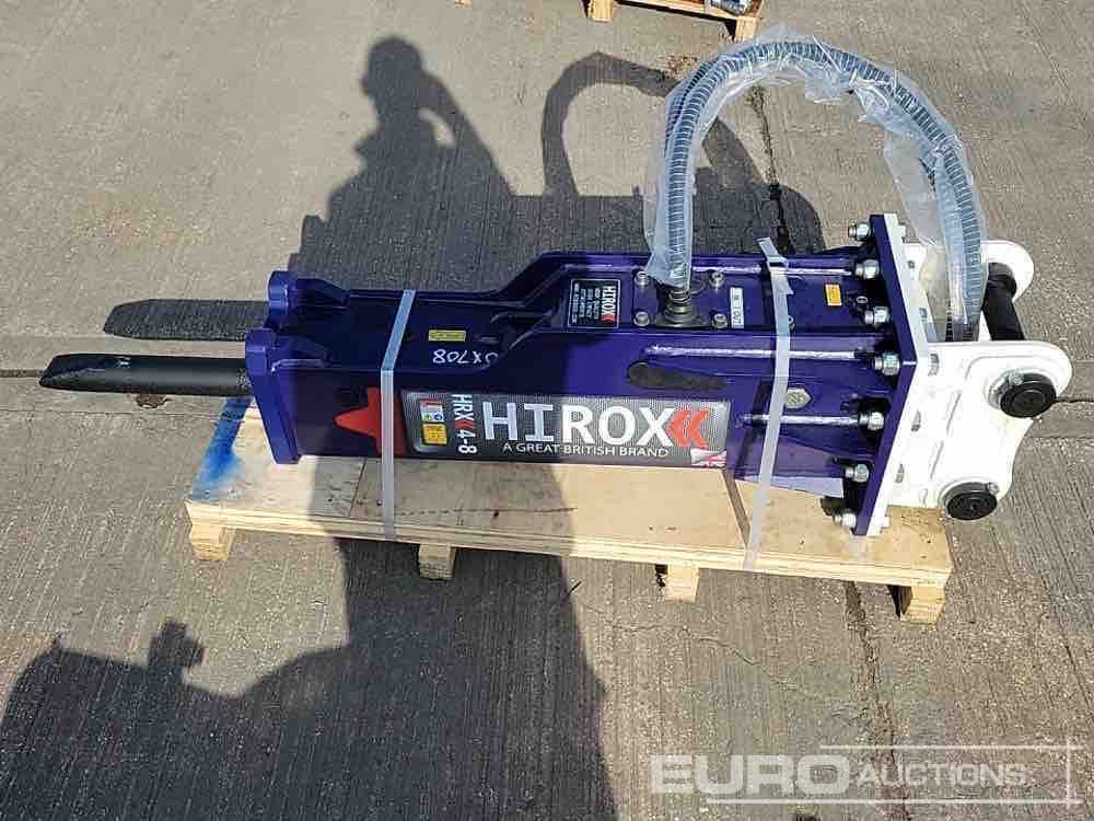 Unused 2025 Hirox HRX4-8 Hydraulic Breaker 45mm Pin to suit 4-6 Ton Excavator - Martillo hidráulico: foto 2 Unused 2025 Hirox HRX4-8 Hydraulic Breaker 45mm Pin to suit 4-6 Ton Excavator - Martillo hidráulico: foto 2