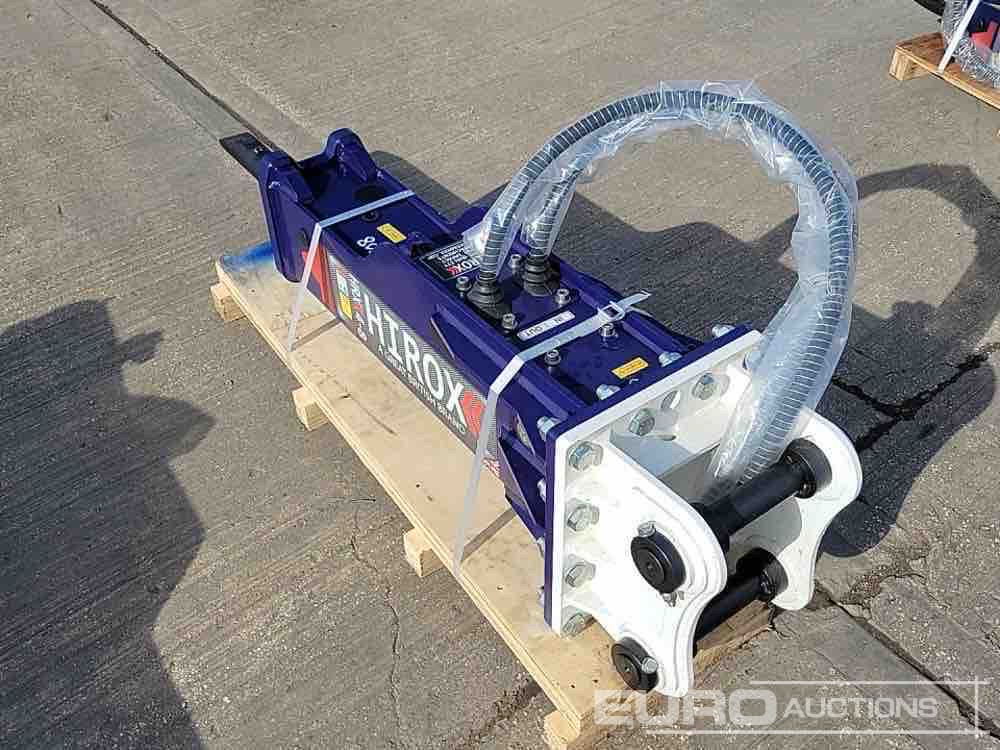 Unused 2025 Hirox HRX4-8 Hydraulic Breaker 45mm Pin to suit 4-6 Ton Excavator - Martillo hidráulico: foto 5 Unused 2025 Hirox HRX4-8 Hydraulic Breaker 45mm Pin to suit 4-6 Ton Excavator - Martillo hidráulico: foto 5