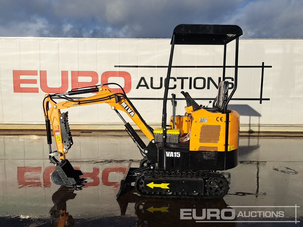 Unused 2025 Miva VA15 - Miniexcavadora: foto 2 Unused 2025 Miva VA15 - Miniexcavadora: foto 2