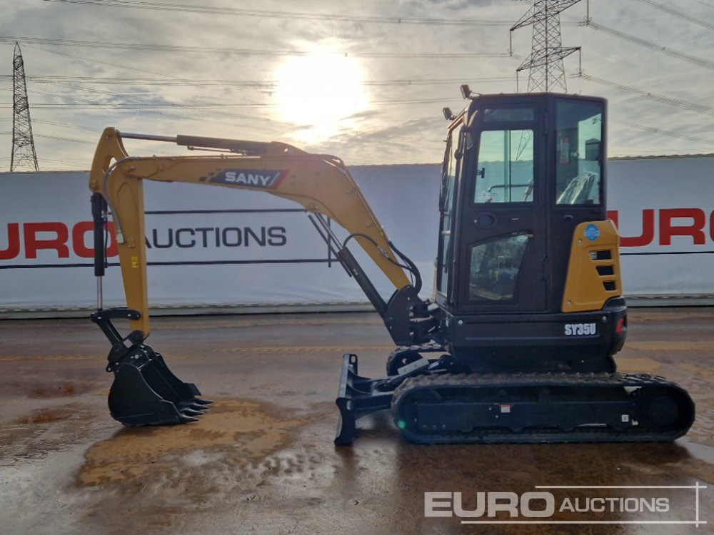 Unused 2025 Sany SY35U - Miniexcavadora: foto 2 Unused 2025 Sany SY35U - Miniexcavadora: foto 2