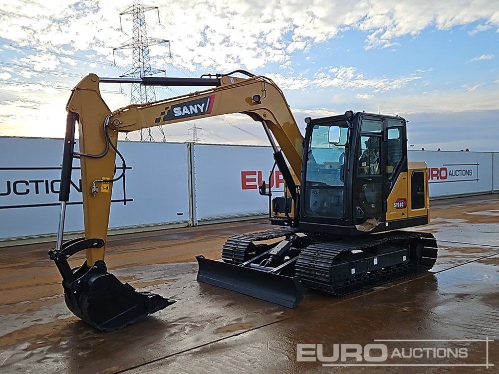 Unused 2025 Sany SY70C - Miniexcavadora: foto 1 Unused 2025 Sany SY70C - Miniexcavadora: foto 1