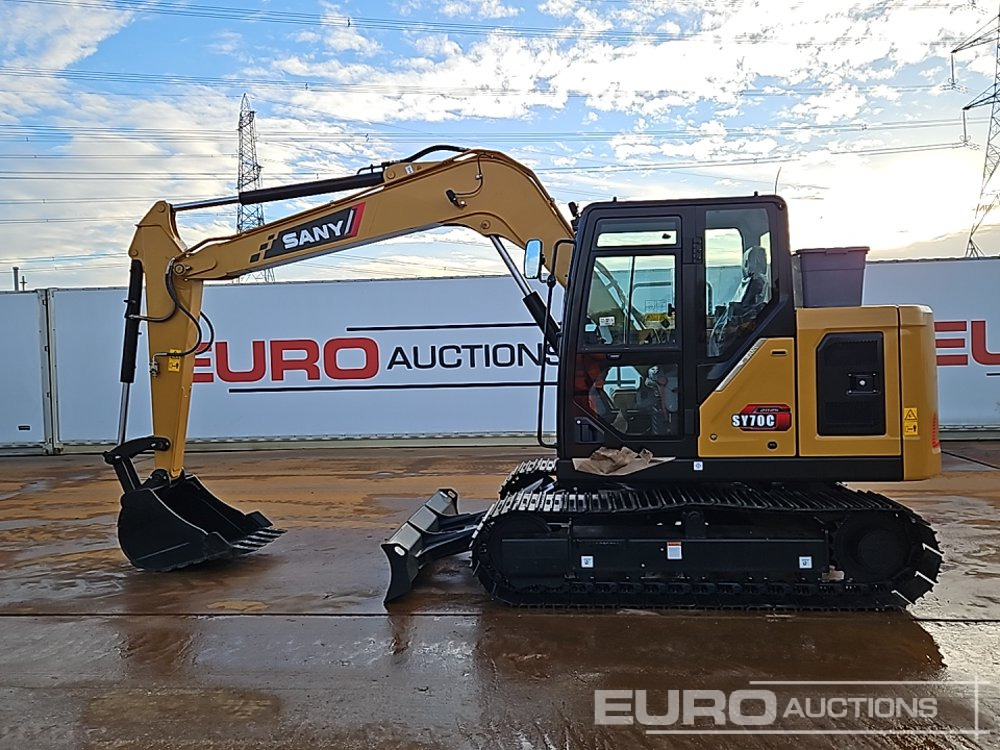 Unused 2025 Sany SY70C - Miniexcavadora: foto 2 Unused 2025 Sany SY70C - Miniexcavadora: foto 2
