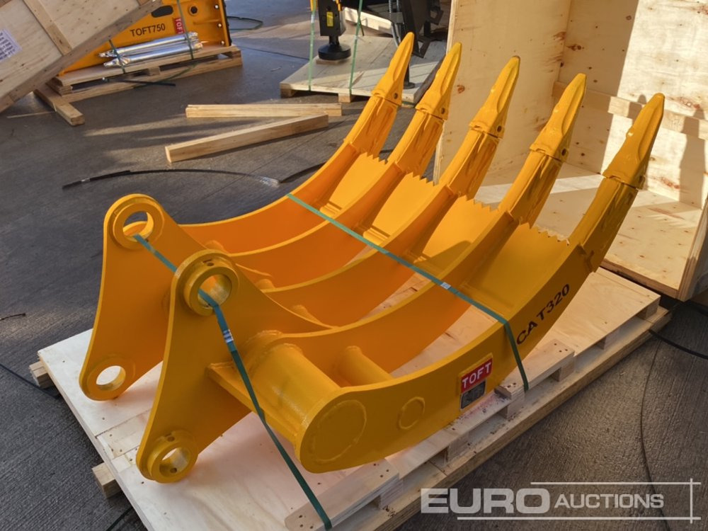 Unused 2025 Toft 40" Rake 80mm Pin to suit 20 Ton Excavator - Cazo: foto 3 Unused 2025 Toft 40" Rake 80mm Pin to suit 20 Ton Excavator - Cazo: foto 3
