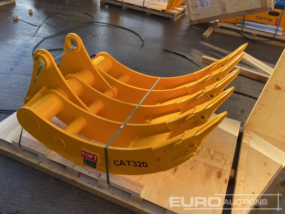 Unused 2025 Toft 40" Rake 80mm Pin to suit 20 Ton Excavator - Cazo: foto 4 Unused 2025 Toft 40" Rake 80mm Pin to suit 20 Ton Excavator - Cazo: foto 4