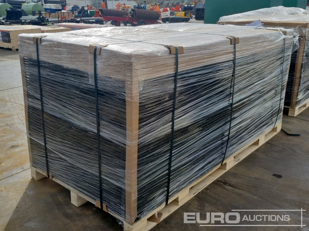 Equipo de construcción Unused 8' x 4' Plastic Ground Protection Mats (52 of), Connectors (104 of): foto 6