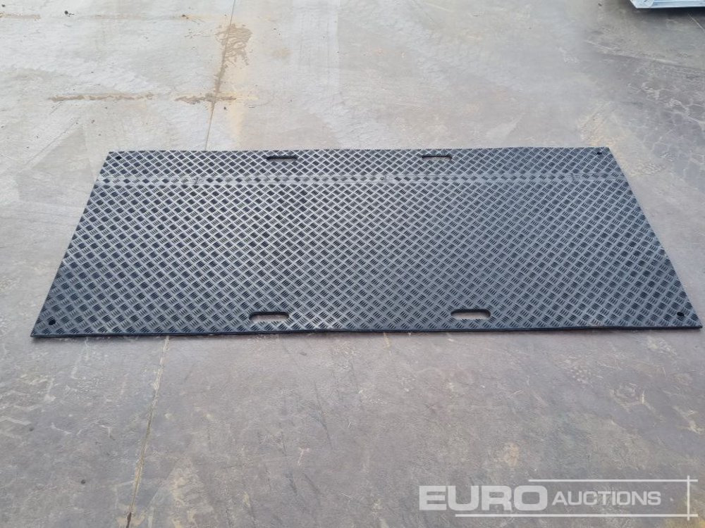 Equipo de construcción Unused 8' x 4' Plastic Ground Protection Mats (52 of), Connectors (104 of): foto 11