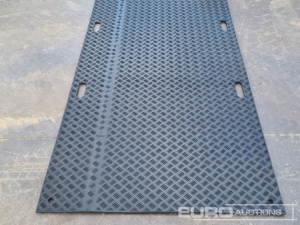 Equipo de construcción Unused 8' x 4' Plastic Ground Protection Mats (52 of), Connectors (104 of): foto 13