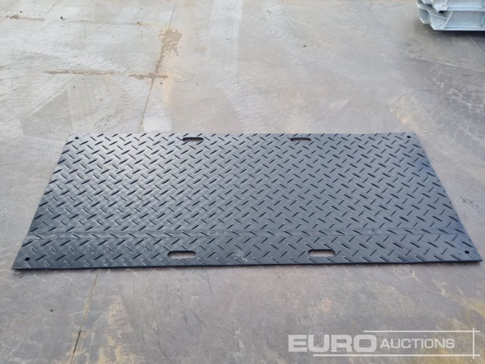 Equipo de construcción Unused 8' x 4' Plastic Ground Protection Mats (52 of), Connectors (104 of): foto 8