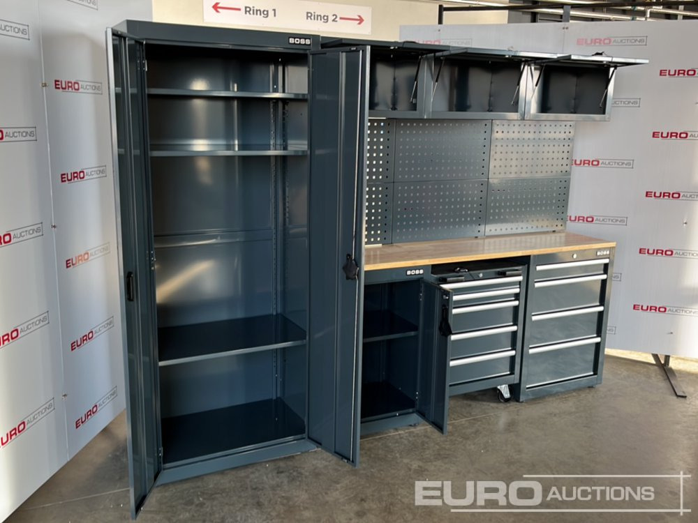 Unused Boss 2.6m 9 Drawer, 5 Cabinet Tool Station - Equipo de taller: foto 5 Unused Boss 2.6m 9 Drawer, 5 Cabinet Tool Station - Equipo de taller: foto 5