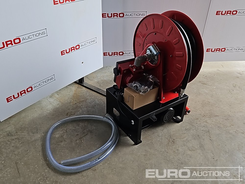 Unused Boss 220v Pump, Retractable Hose Reel, 10m Hose, Flow Meter - Equipo de taller: foto 3 Unused Boss 220v Pump, Retractable Hose Reel, 10m Hose, Flow Meter - Equipo de taller: foto 3