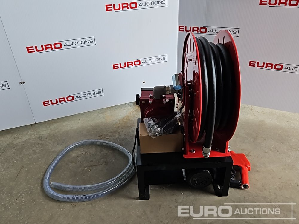 Unused Boss 220v Pump, Retractable Hose Reel, 10m Hose, Flow Meter - Equipo de taller: foto 4 Unused Boss 220v Pump, Retractable Hose Reel, 10m Hose, Flow Meter - Equipo de taller: foto 4