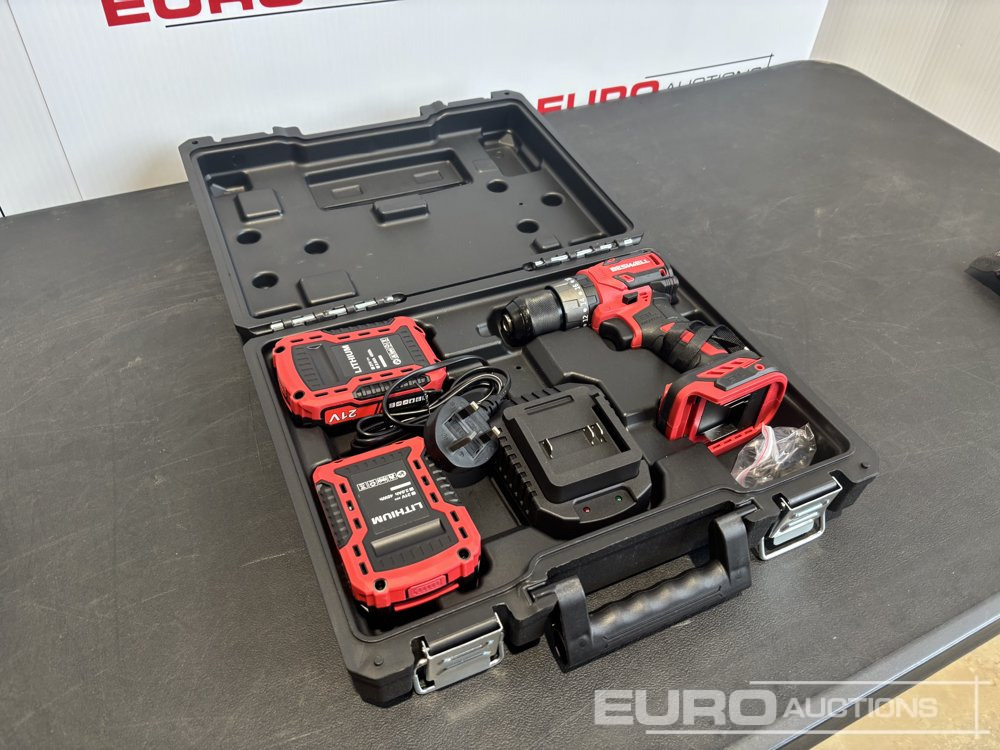 Unused CIW-338D 3/8" Brushless Drill, 2 x 2.0AH Battery with Charger (Makita Style with Impact Function) - Equipo de taller: foto 3 Unused CIW-338D 3/8" Brushless Drill, 2 x 2.0AH Battery with Charger (Makita Style with Impact Function) - Equipo de taller: foto 3