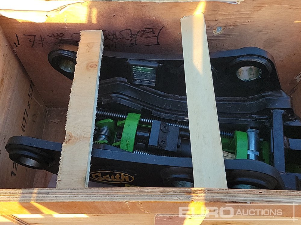 Unused Geith Hydraulic Double Lock Quick Hitch 45mm Pin to suit 4-6 Ton Excavator - Acoplamiento rápido: foto 5 Unused Geith Hydraulic Double Lock Quick Hitch 45mm Pin to suit 4-6 Ton Excavator - Acoplamiento rápido: foto 5