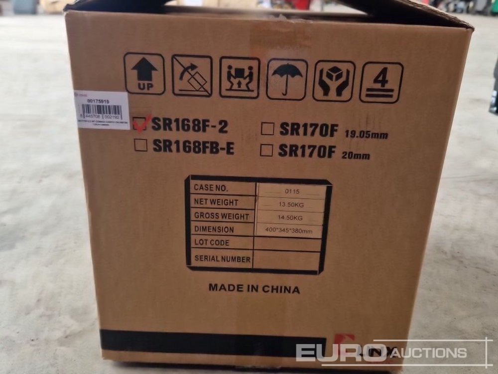 Motor Unused Linx SR168F-2 Petrol Engine: foto 15