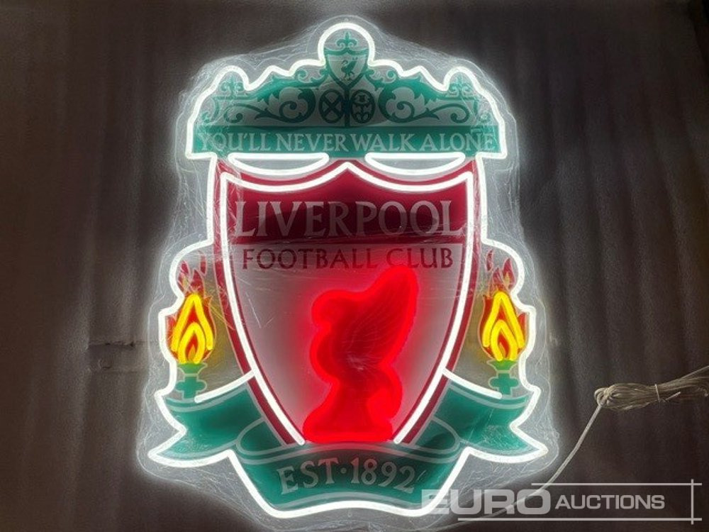 Unused Liverpool LED Neon Sign - Equipo de taller: foto 1 Unused Liverpool LED Neon Sign - Equipo de taller: foto 1
