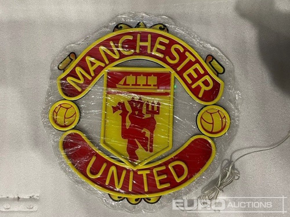 Unused Manchester United LED Neon Sign - Equipo de taller: foto 2 Unused Manchester United LED Neon Sign - Equipo de taller: foto 2