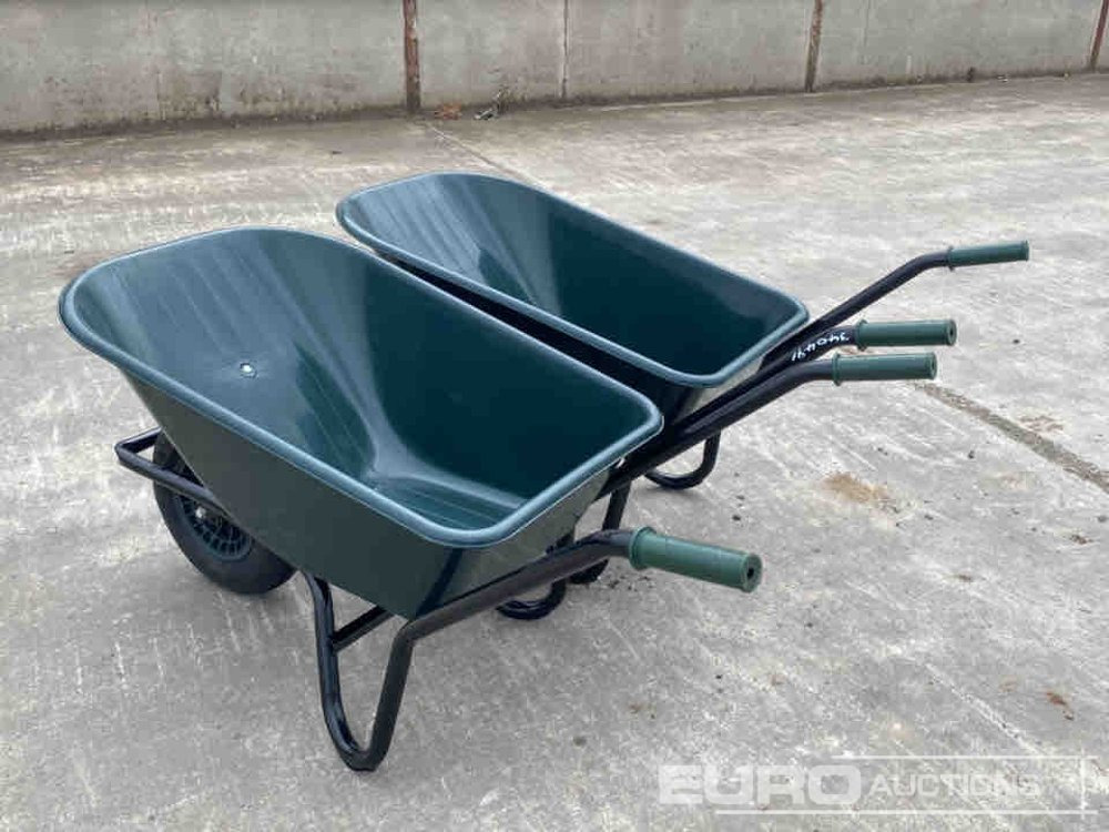 Unused Plastic Tub Wheelbarrow (2 of) - Equipo de construcción: foto 3 Unused Plastic Tub Wheelbarrow (2 of) - Equipo de construcción: foto 3