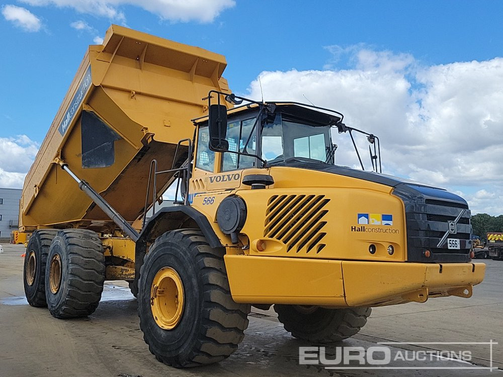 Dúmper articulado Volvo A40E: foto 10