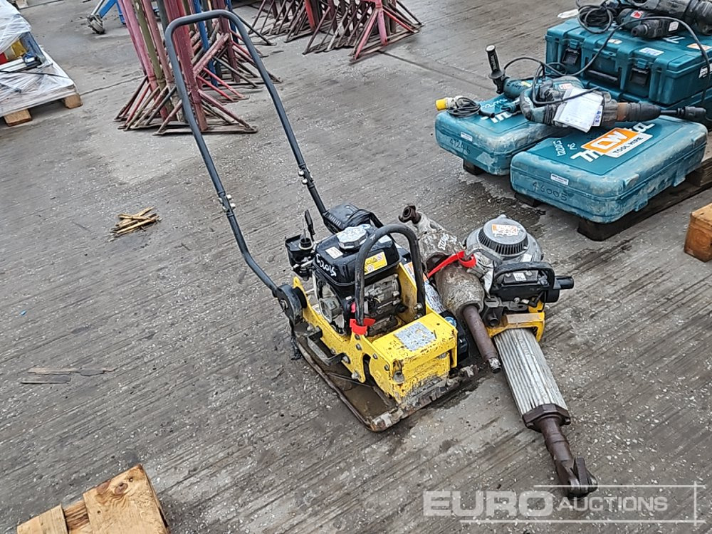 Wacker Neuson Petrol Compaction Plate (Parts Missing), Wacker Neuson Petrol Hand Held Breaker, Pneumatic Hand Held Breaker - Construcción de carreteras: foto 1 Wacker Neuson Petrol Compaction Plate (Parts Missing), Wacker Neuson Petrol Hand Held Breaker, Pneumatic Hand Held Breaker - Construcción de carreteras: foto 1