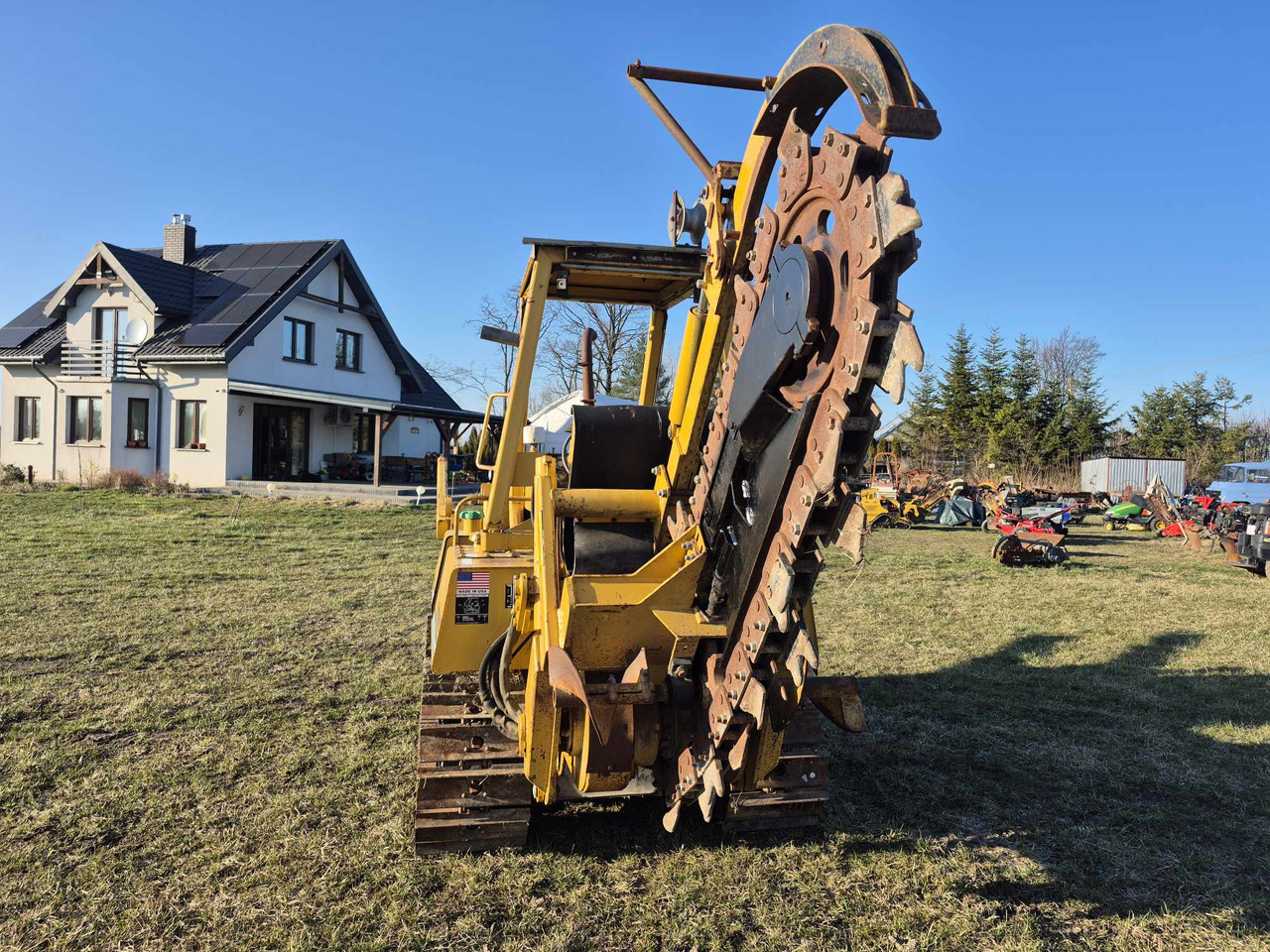 Zanjadora VERMEER Flextrak 75 Pługoukładacz: foto 11