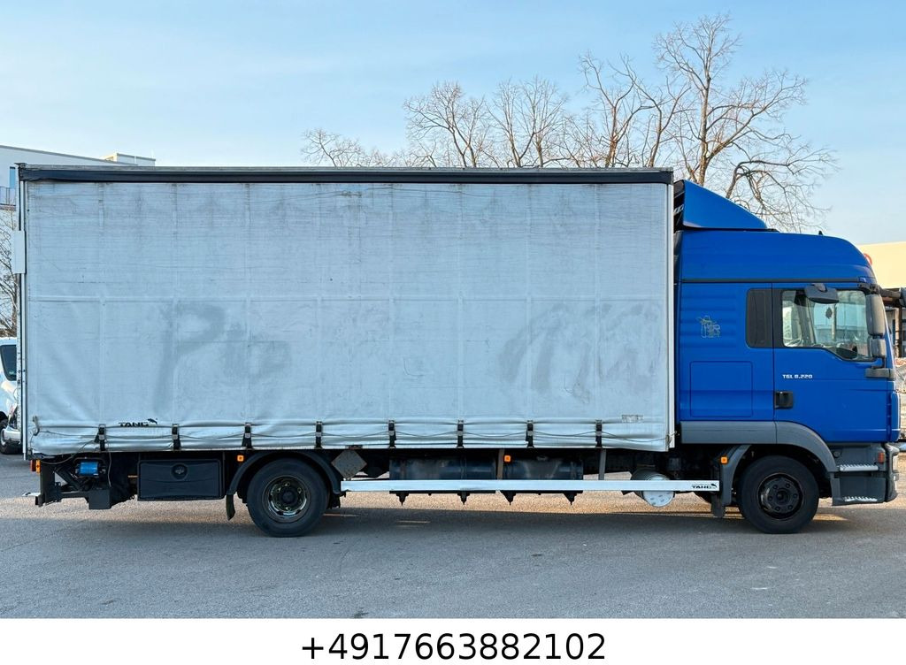 MAN TGL 8.220,NEU MOTOR/LBW/AHK/Schlafkab./6m - Furgoneta con lona: foto 3 MAN TGL 8.220,NEU MOTOR/LBW/AHK/Schlafkab./6m - Furgoneta con lona: foto 3