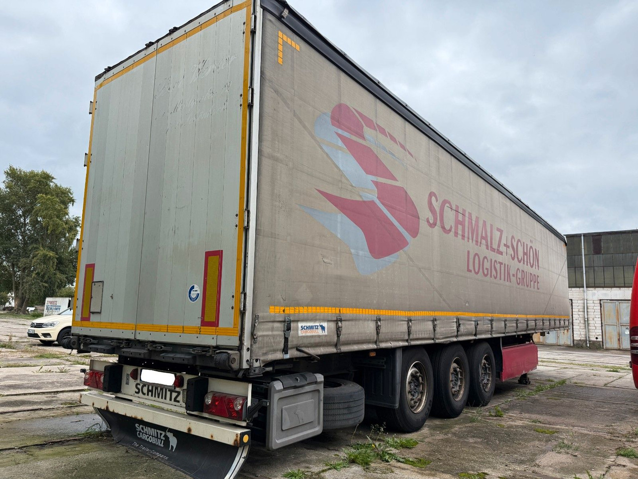 Schmitz Cargobull Standart Seitenplane/Liftachse/Palettenkasten - Semirremolque lona: foto 3 Schmitz Cargobull Standart Seitenplane/Liftachse/Palettenkasten - Semirremolque lona: foto 3