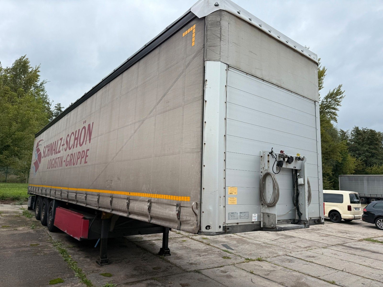 Schmitz Cargobull Standart Seitenplane/Liftachse/Palettenkasten - Semirremolque lona: foto 4 Schmitz Cargobull Standart Seitenplane/Liftachse/Palettenkasten - Semirremolque lona: foto 4