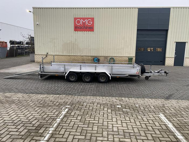 Weijer Aanhangwagen, 3500 kg. 5 meter, 3 Asser. - Remolque plataforma/ Caja abierta: foto 1 Weijer Aanhangwagen, 3500 kg. 5 meter, 3 Asser. - Remolque plataforma/ Caja abierta: foto 1