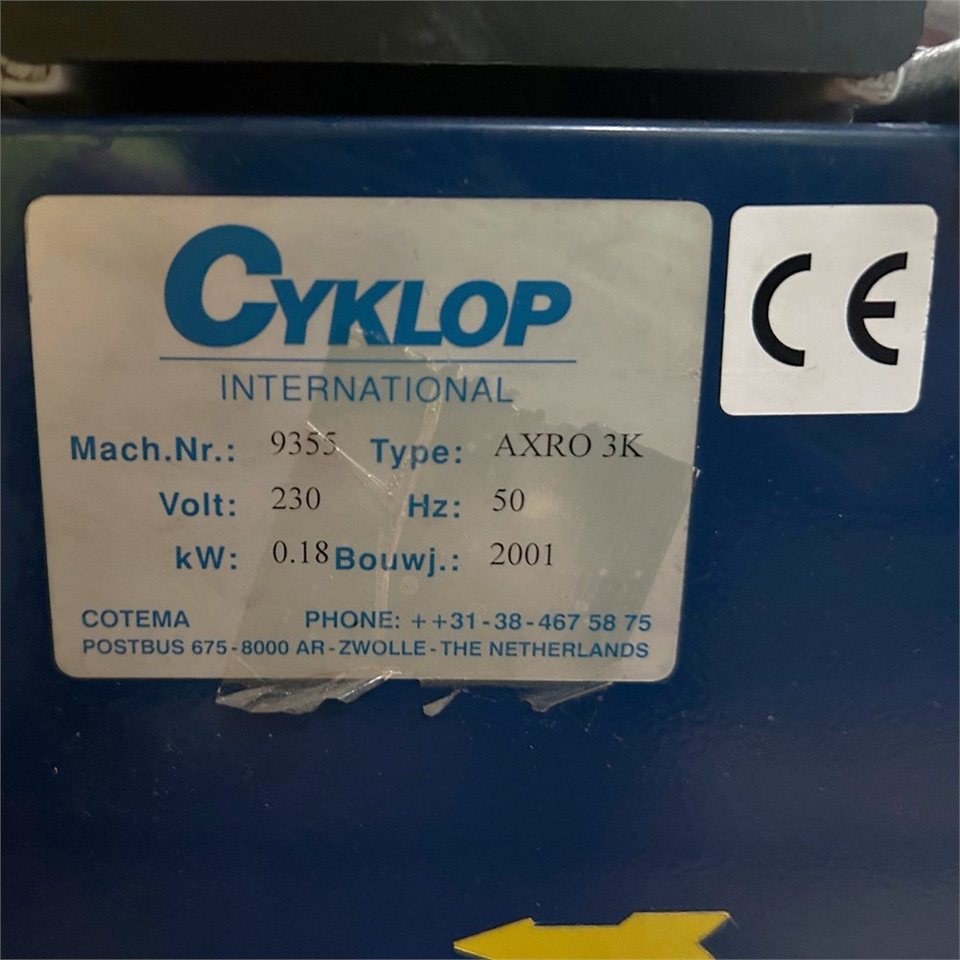 ABC Cyklop Axro 3k - Máquina herramienta: foto 4 ABC Cyklop Axro 3k - Máquina herramienta: foto 4