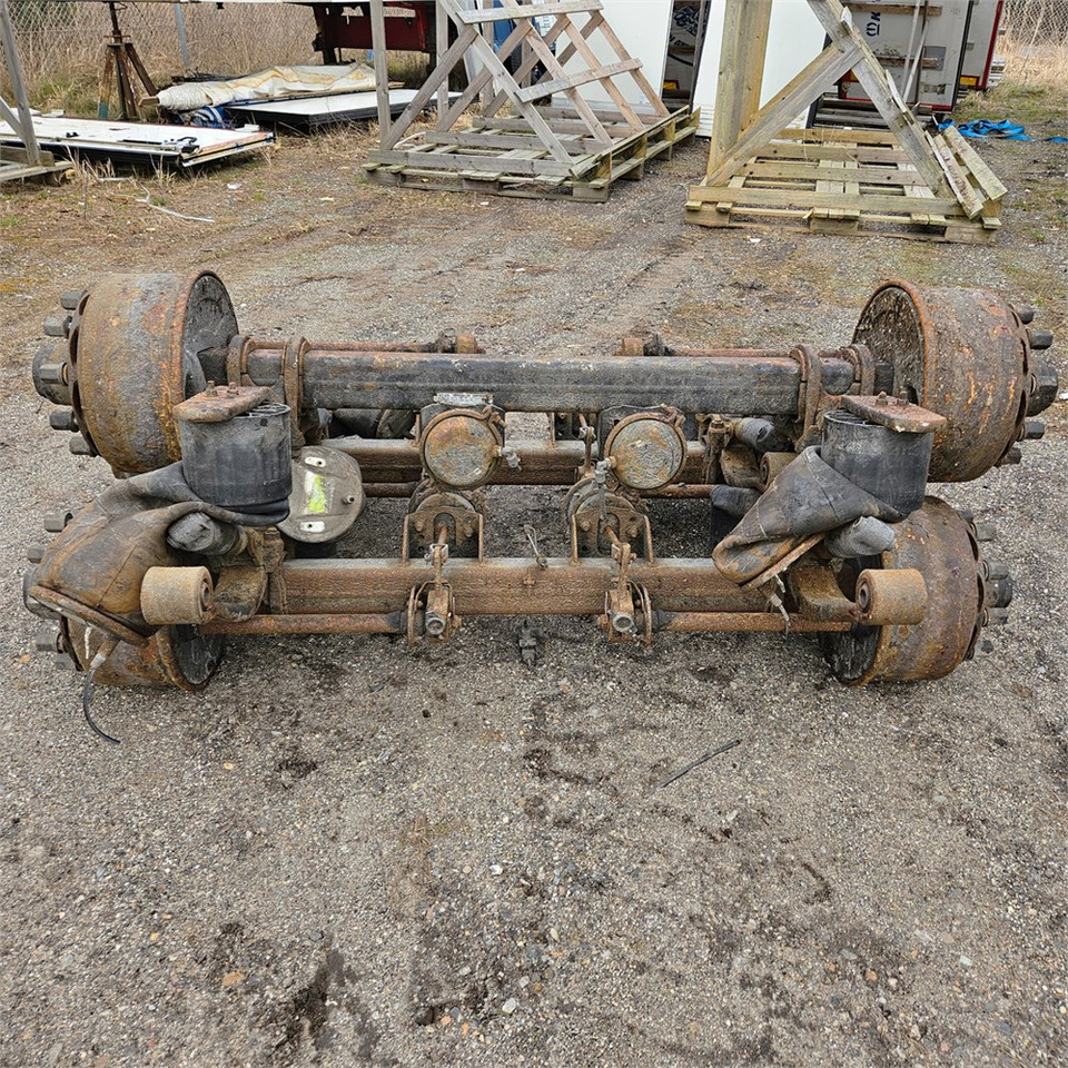 Eje y piezas para Remolque BPW HSF 9010 ECO P: foto 6