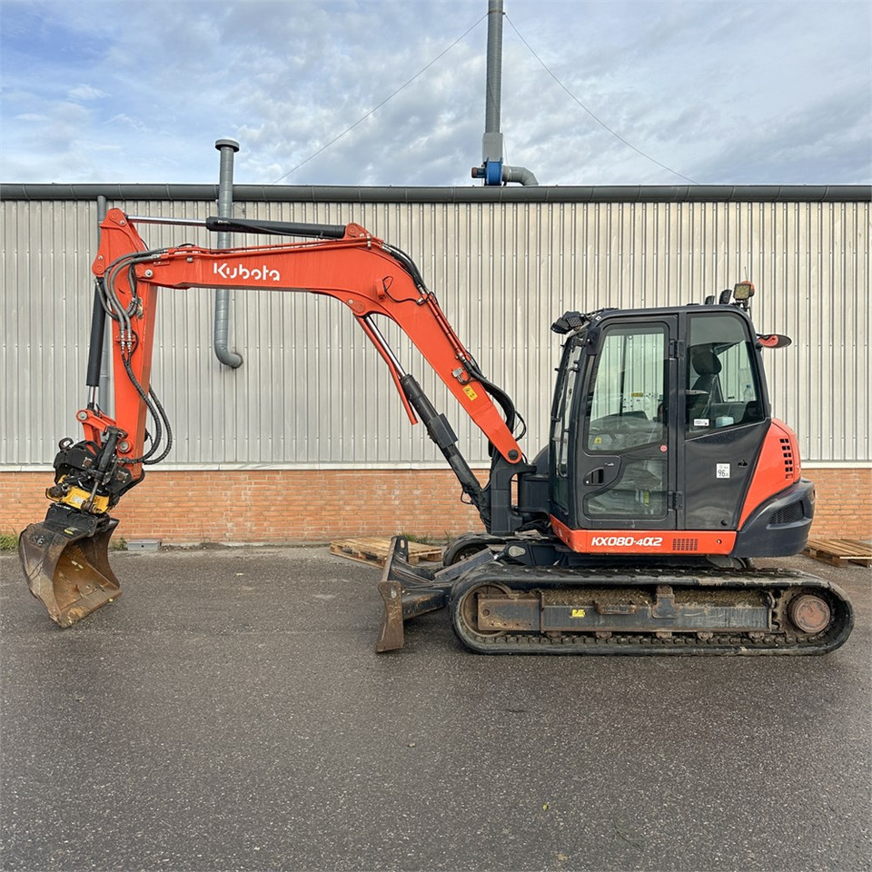 Kubota KX080-4 A2 - Miniexcavadora: foto 1 Kubota KX080-4 A2 - Miniexcavadora: foto 1