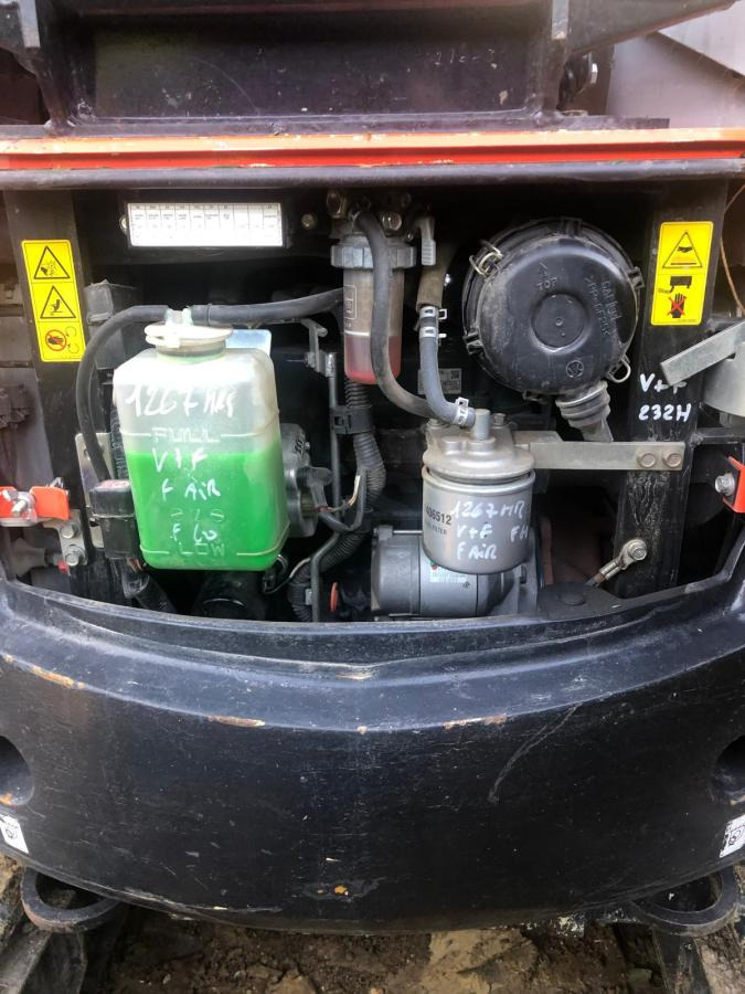 Miniexcavadora Kubota U 17-3: foto 8 Miniexcavadora Kubota U 17-3: foto 8