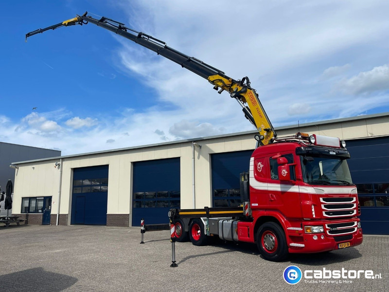 Scania G 400 A 6X2*4 HNA Euro 5 - Handgeschakeld - FASSI F455XP + JIP Autolaadkraan - Bouwjaar 2010 - Km 748.730 - Very good condition !! - Cabeza tractora: foto 2 Scania G 400 A 6X2*4 HNA Euro 5 - Handgeschakeld - FASSI F455XP + JIP Autolaadkraan - Bouwjaar 2010 - Km 748.730 - Very good condition !! - Cabeza tractora: foto 2