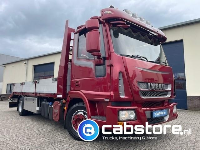 Iveco ML100E18 EEV Eurocargo - Machinetransporter- Oprijwagen - Laadvermogen 5350 kg - Bouwjaar 2012 - Handgeschakeld - Km 181.932 - APK tot 16-07-2026 !! - Camión portavehículos: foto 1 Iveco ML100E18 EEV Eurocargo - Machinetransporter- Oprijwagen - Laadvermogen 5350 kg - Bouwjaar 2012 - Handgeschakeld - Km 181.932 - APK tot 16-07-2026 !! - Camión portavehículos: foto 1