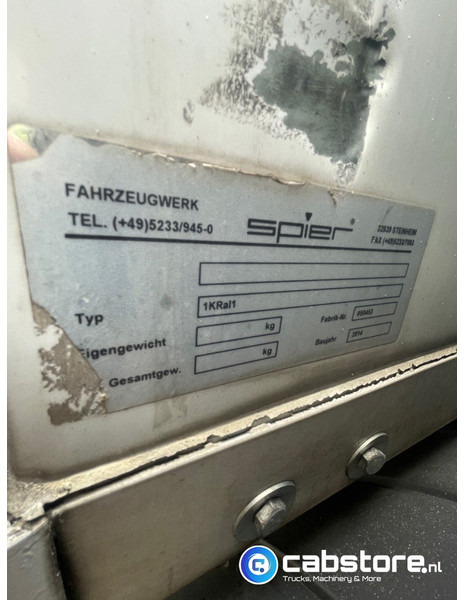 Camión caja cerrada Mercedes-Benz Atego 818 Mercedes Benz Atego 818 4x2 Euro 6 - Bakwagen met geisoleerde laadbak - Laadklep 2000 kg - Bouwjaar 2014: foto 18