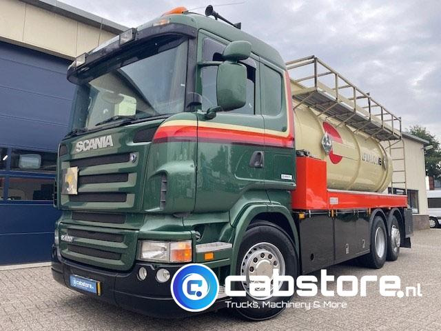 Scania R 420 LB 6X2*4 HNA - Tankwagen - ADR - Bouwjaar 2006 - 16.200 Liter - Weegsysteem - km 832.400 - Olietanks - Camión cisterna: foto 2 Scania R 420 LB 6X2*4 HNA - Tankwagen - ADR - Bouwjaar 2006 - 16.200 Liter - Weegsysteem - km 832.400 - Olietanks - Camión cisterna: foto 2