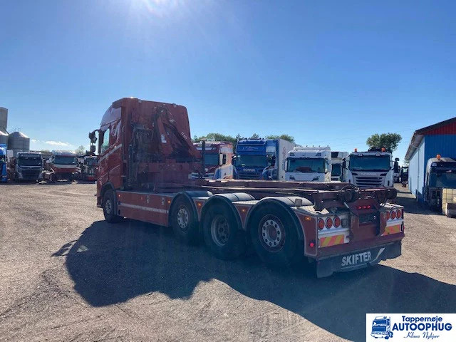 Volvo FH500 8X2 HIAB 077 - Camión portacontenedore/ Intercambiable, Camión grúa: foto 5 Volvo FH500 8X2 HIAB 077 - Camión portacontenedore/ Intercambiable, Camión grúa: foto 5