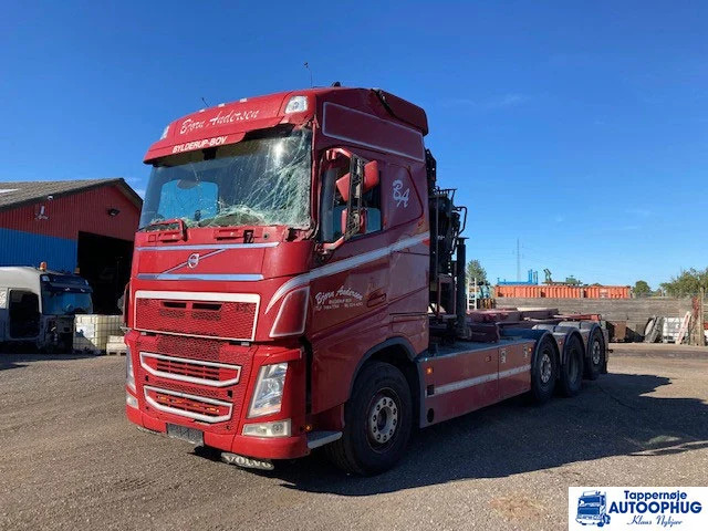 Volvo FH500 8X2 HIAB 077 - Camión portacontenedore/ Intercambiable, Camión grúa: foto 1 Volvo FH500 8X2 HIAB 077 - Camión portacontenedore/ Intercambiable, Camión grúa: foto 1