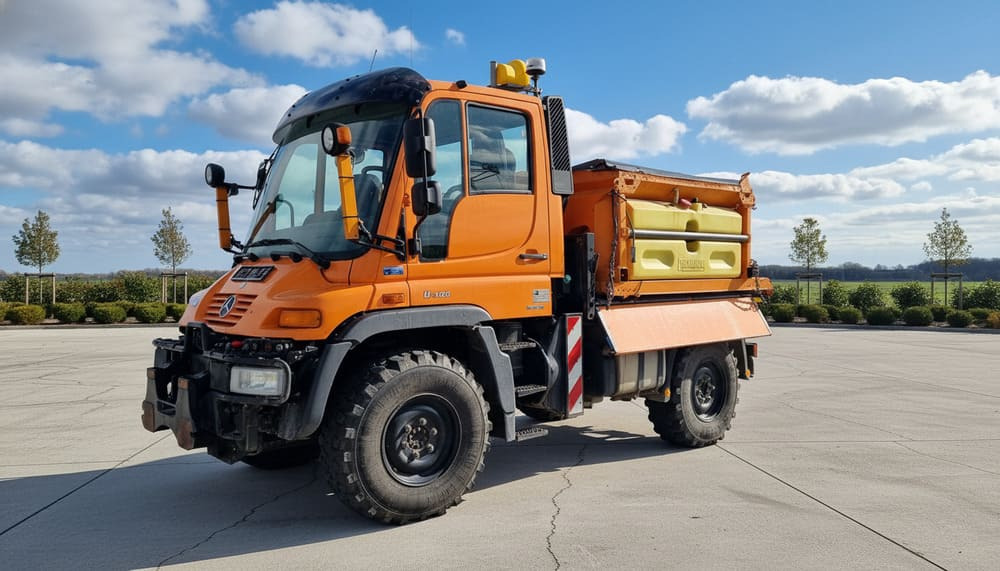 MERCEDES-BENZ Unimog U300 - Vehículo municipal: foto 1 MERCEDES-BENZ Unimog U300 - Vehículo municipal: foto 1